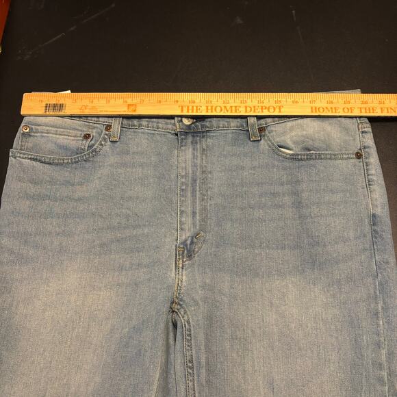 Levi's Levis Waterless Light Wash Jeans Men's Size 38 x 32 Straight - Picture 3 of 7